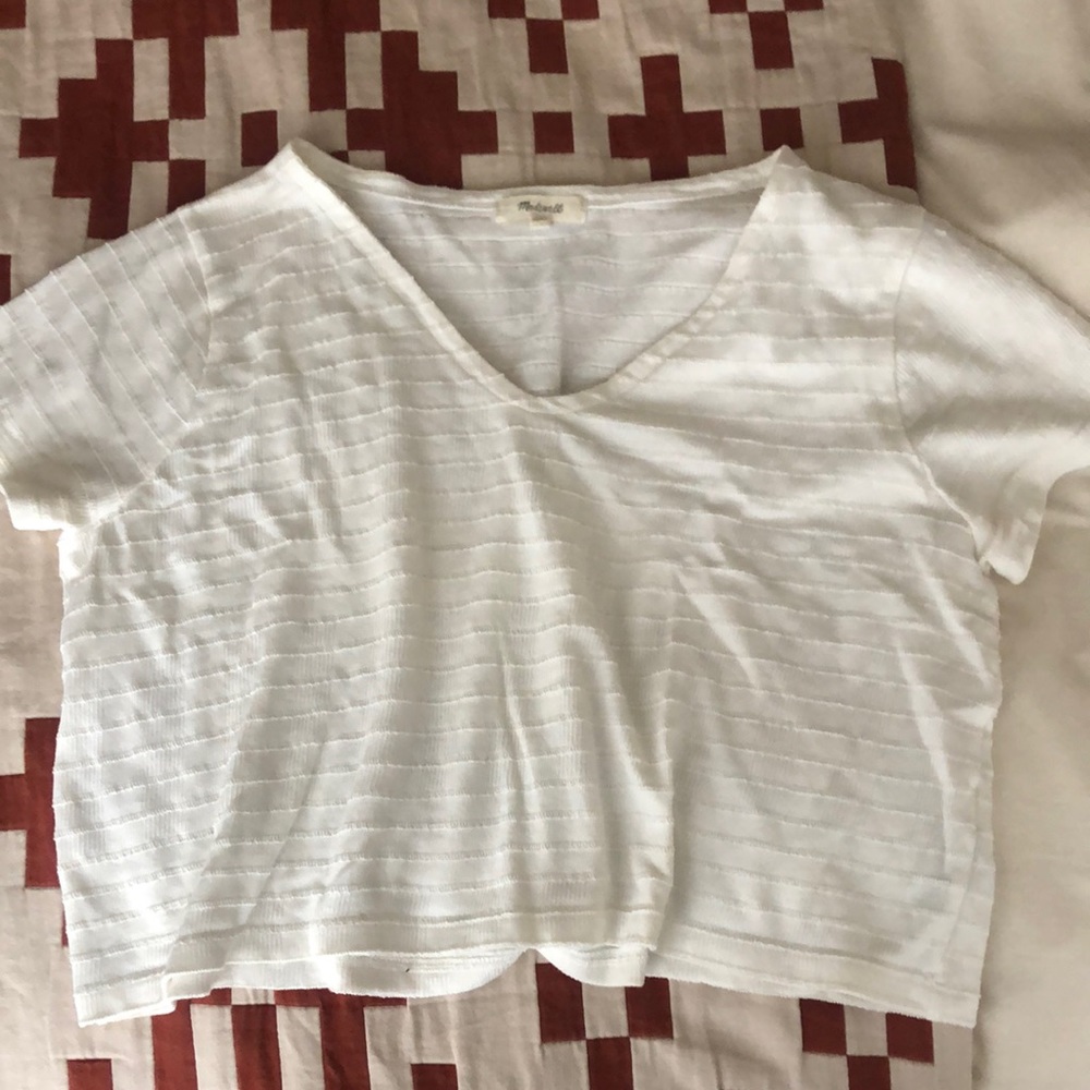 Madewell Crop Top Boxy